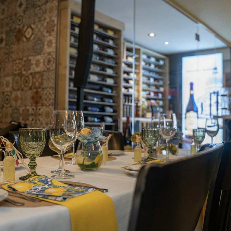Restaurant le Vieux Four de Laval Vin Cellier